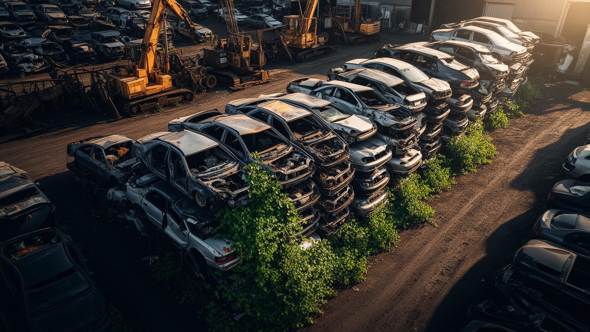 Altfahrzeuge zur umweltgerechten Autoverwertung